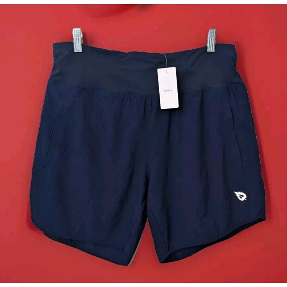 Women's Navy Athletic Shorts